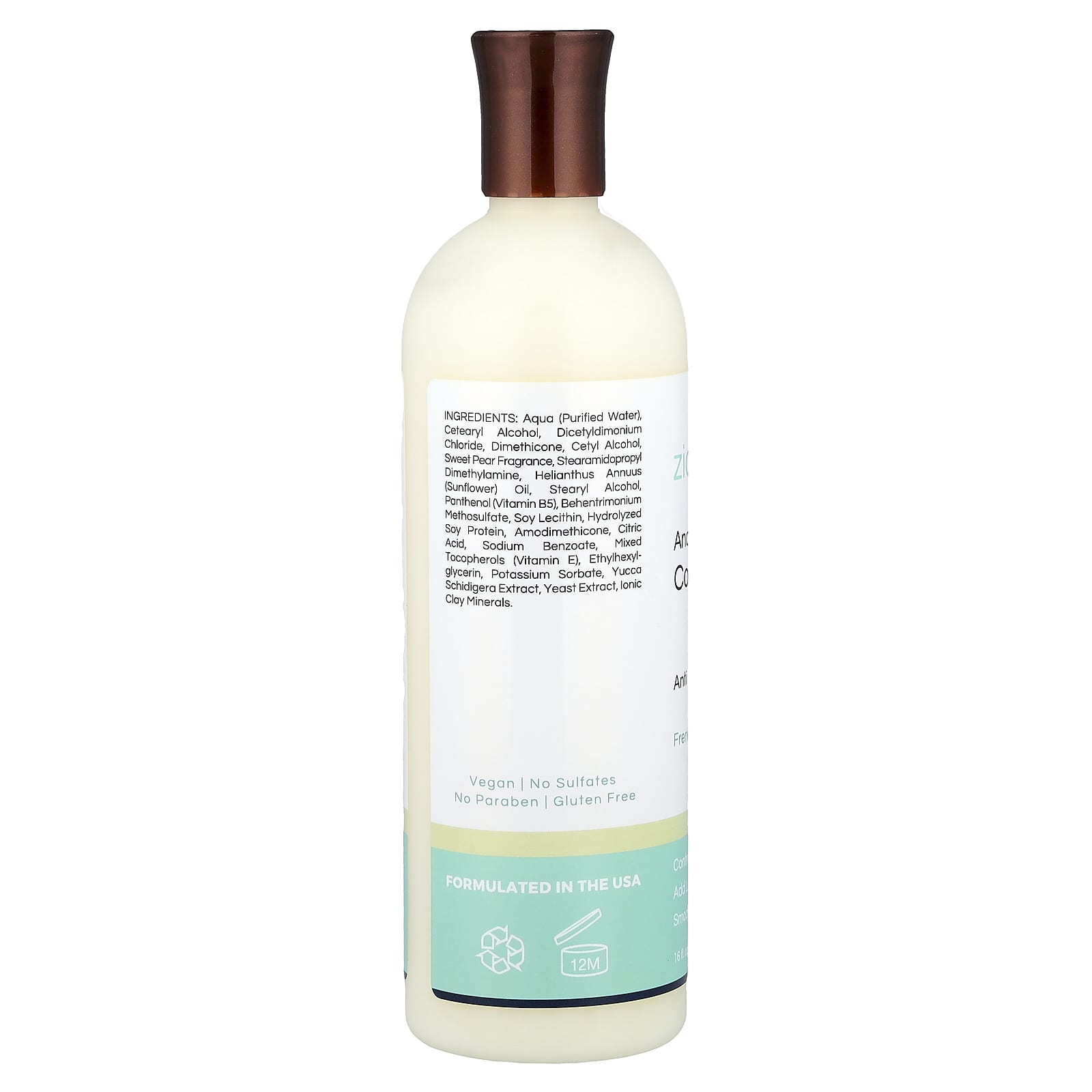 Кондиционер Zion Health Ancient Minerals Anti Frizz Formula French Pear, 473 мл — фото 2