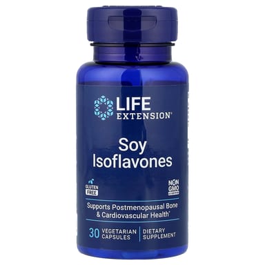 Изофлавоны сои Life Extension, 135 мг, 30 растительных капсул