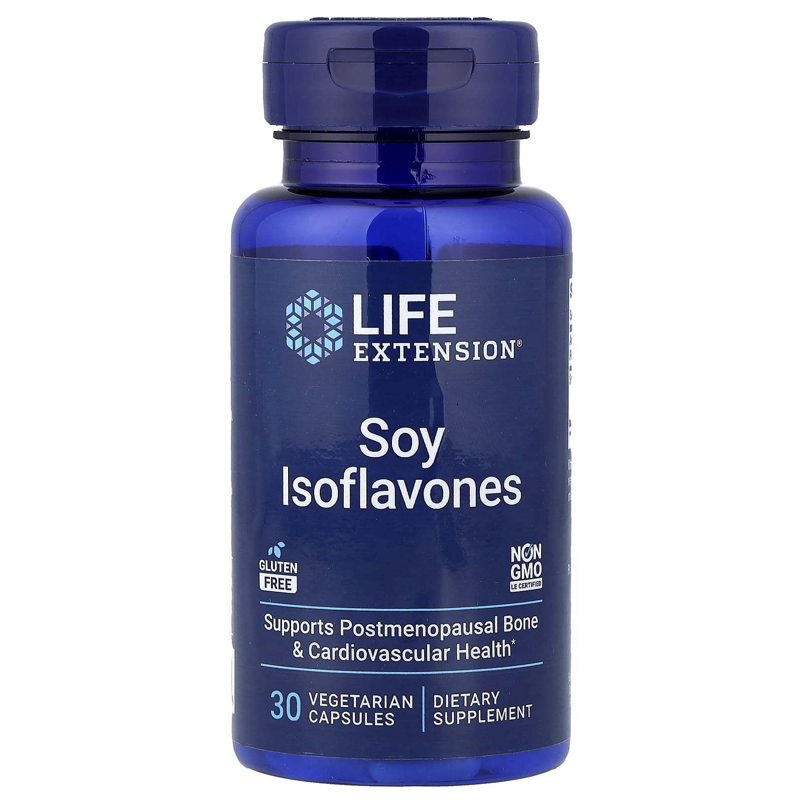 Изофлавоны сои Life Extension, 135 мг, 30 растительных капсул