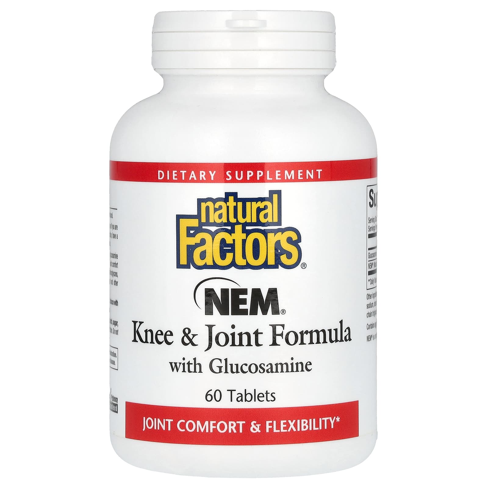Глюкозамин Natural Factors NEM Knee & Joint Formula , 60 таблеток