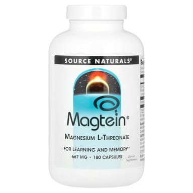 Магний Source Naturals Magtein® L-Threonate, 180 капсул