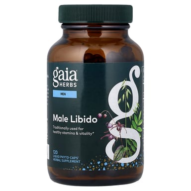 Мужская либидо Gaia Herbs, 120 жидких фитокапсул®