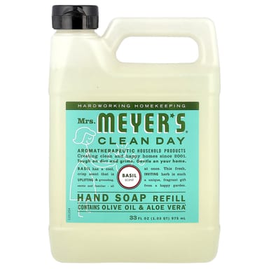 Заправка для мыла для рук Mrs. Meyers Clean Day, 975 мл