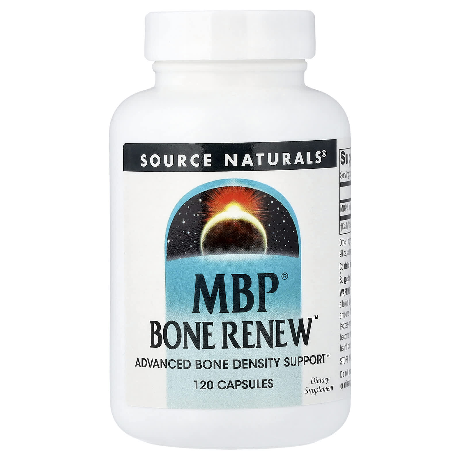 Комплекс MBP Bone Renew Source Naturals MBP® Bone Renew™, 40 мг, 120 капсул