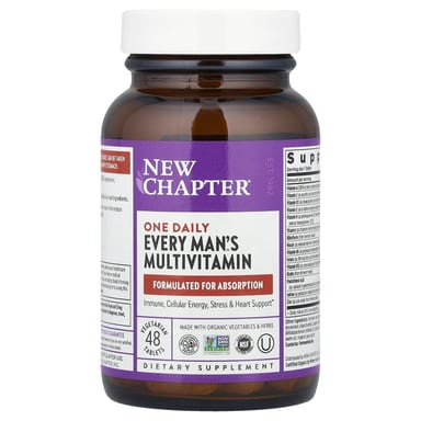 Мультивитамины New Chapter One Daily Every Man's™, 48 растительных таблеток
