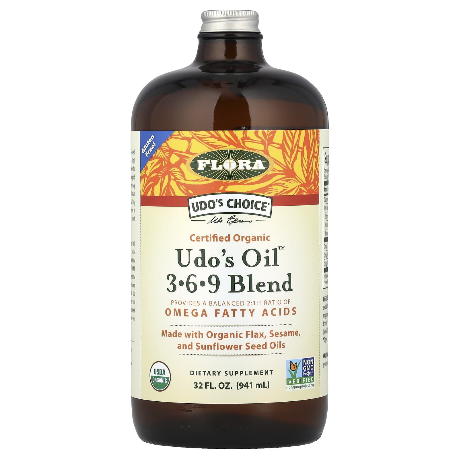 Масло Flora Udo's Choice®, оттенок 6-9 Blend, 941 мл