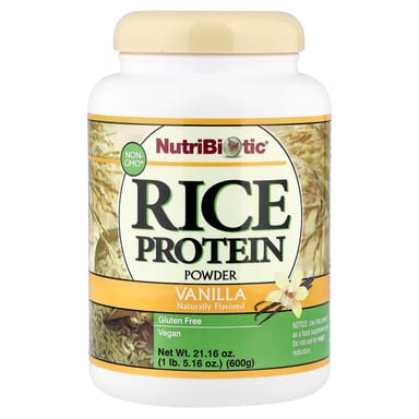 Протеин NutriBiotic Raw Rice, вкус Vanilla, 600 г