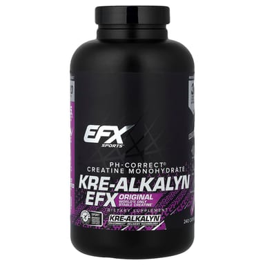 Буферизованный креатин Kre-Alkalyn EFX Sports Kre-Alkalyn® EFX, 750 мг, 240 капсул