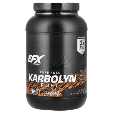 Фото товара: Углеводный комплекс Karbolyn EFX Sports Karbolyn® Fuel, вкус «апельсин», 1950 г