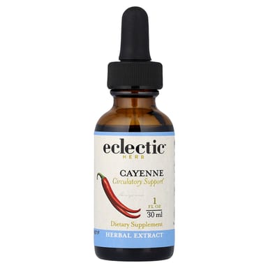 Кайенский перец Eclectic Herb, 250 мг, 30 мл