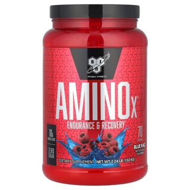 Аминокислотный комплекс AminoX BSN® Endurance & Recovery Blue Raz, 1.02 кг