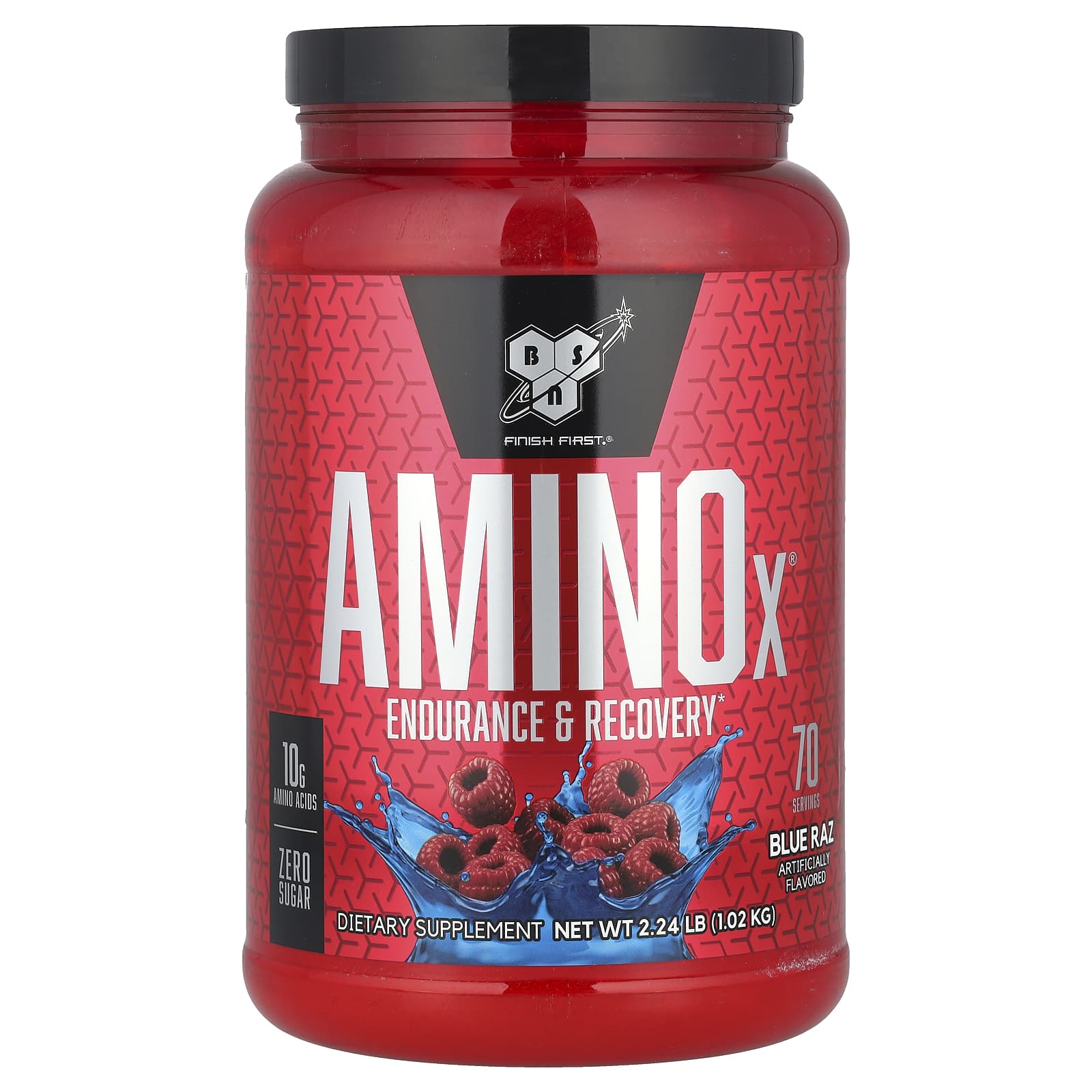 Аминокислотный комплекс AminoX BSN® Endurance & Recovery Blue Raz, 1.02 кг