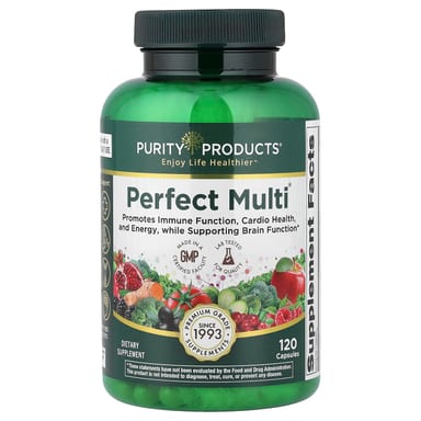 Мультивитамины Purity Products, 120 капсул