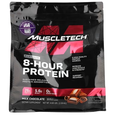 Шоколад MuscleTech Platinum 8-Hour Protein™ Milk, 2.09 кг