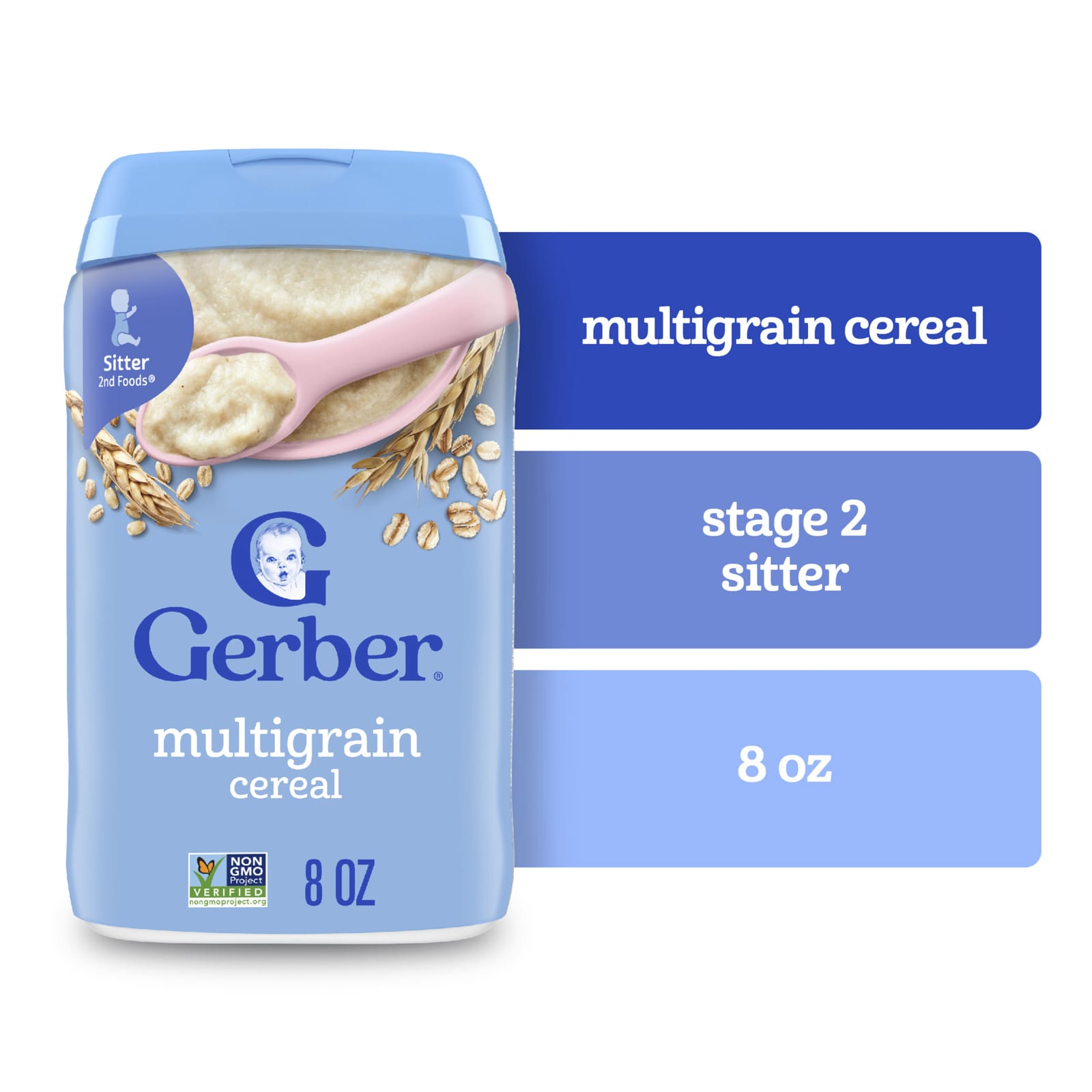 Хлопья Gerber Multigrain 2nd Foods®, 227 г — фото 3