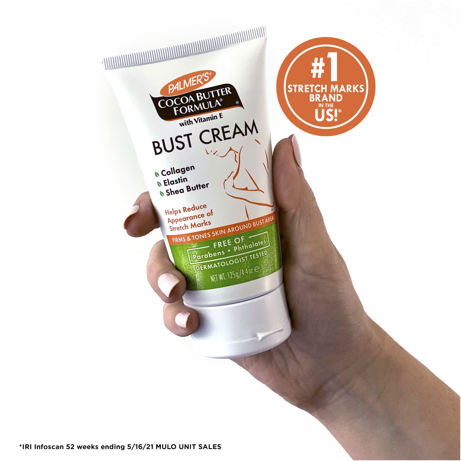 Комплекс Palmer's Cocoa Butter® with Vitamin E Bust Cream, 125 г, крем — фото 6