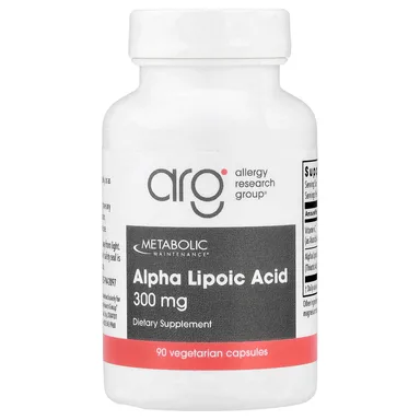 Фото товара: Альфа-липоевая кислота Metabolic Maintenance, 90 растительных капсул