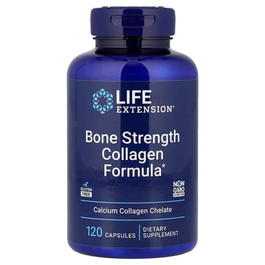 Коллаген Life Extension Bone Strength Formula, 120 капсул
