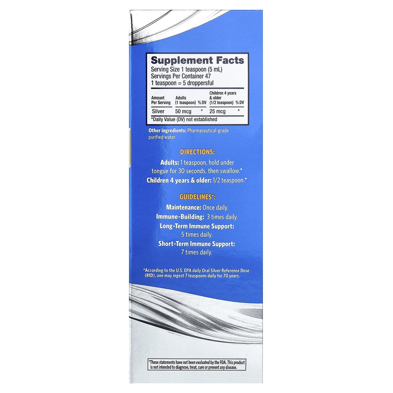 Bio-Active Silver Hydrosol Sovereign Silver Bio-Active Silver Hydrosol™ Liquid Drops, 236 мл, жидкая форма — фото 2