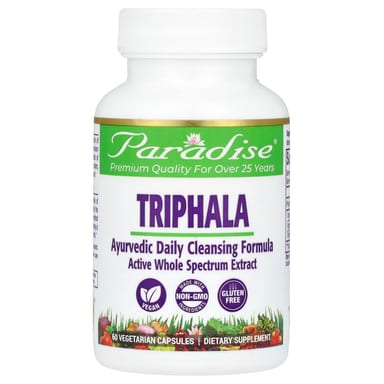 Трифала Paradise Herbs, 60 растительных капсул