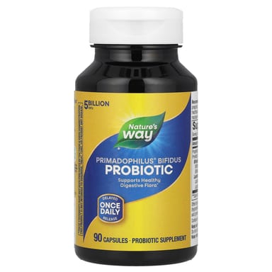 Пробиотик Nature's Way Primadophilus® Bifidus, 5 млрд КОЕ, 90 капсул