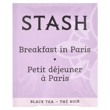 Фото товара: Чай Stash Tea Black Breakfast in Paris, 18 чайных пакетиков, 36 г, чайные пакетики