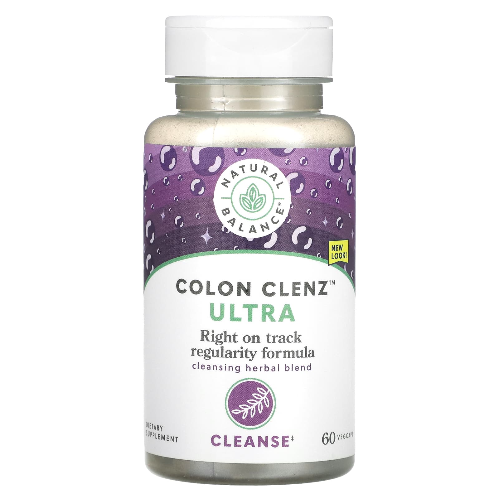 Комплекс Colon Clenz Natural Balance, 60 растительных капсул