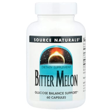 Горькая дыня Source Naturals, 60 капсул