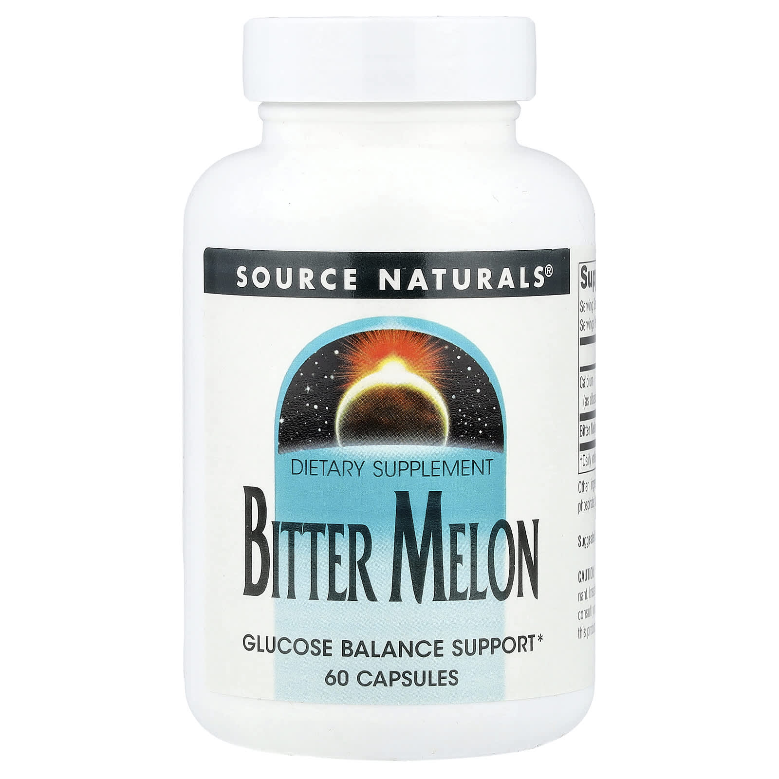 Горькая дыня Source Naturals, 60 капсул