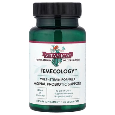 Пробиотик Vitanica FemEcology™ Vaginal Support 30 Vegan Caps