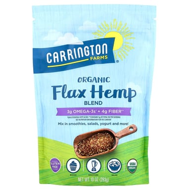 Смесь органического льна и конопли Carrington Farms, 283 г