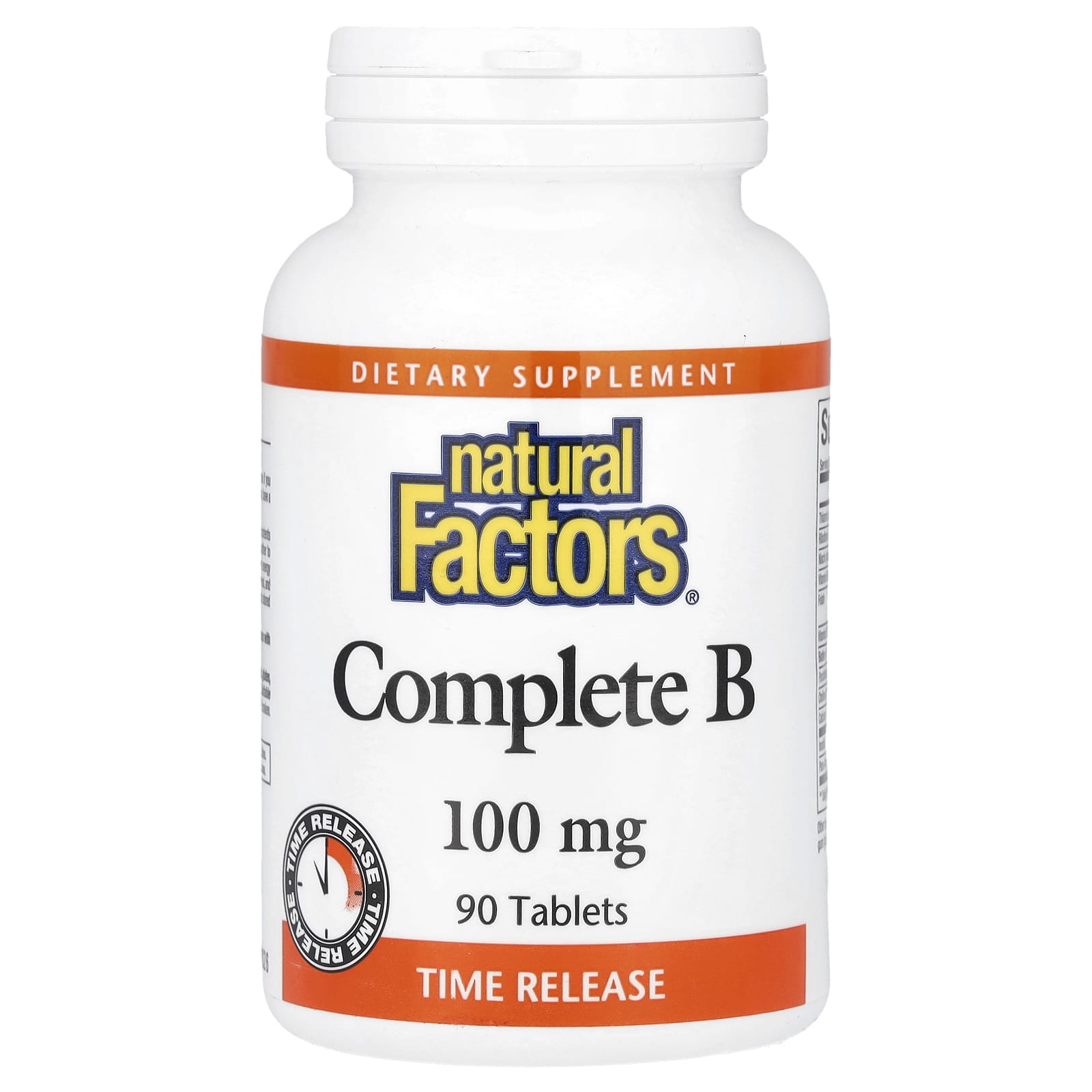 Комплекс витаминов B Natural Factors, 90 таблеток