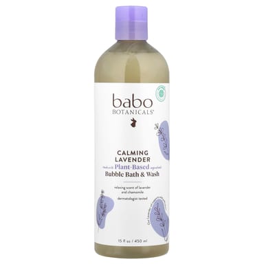 Средство для пены в ванной Babo Botanicals & Wash Calming Lavender, 450 мл