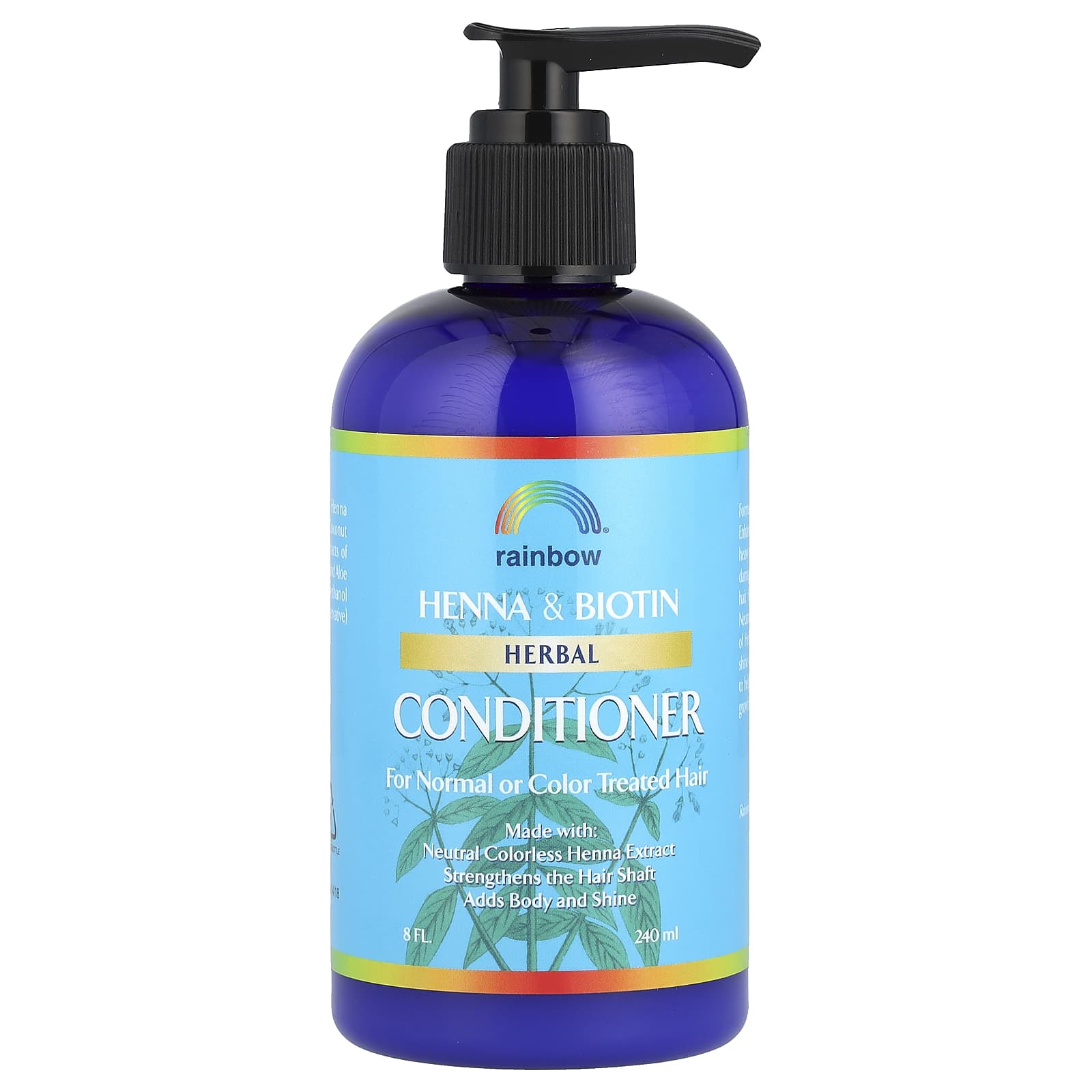 Кондиционер Rainbow Research Henna & Biotin Herbal For Normal or Color Treated Hair, 240 мл