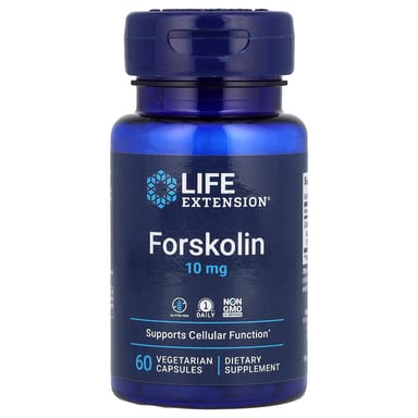 Форсколин Life Extension, 10 мг, 60 вегетарианских капсул