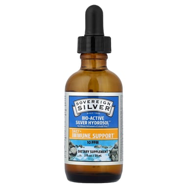 Bio-Active Silver Hydrosol Sovereign Silver Bio-Active Silver Hydrosol™ Dropper-Top, 59 мл
