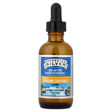 Фото товара: Bio-Active Silver Hydrosol Sovereign Silver Bio-Active Silver Hydrosol™ Dropper-Top, 59 мл