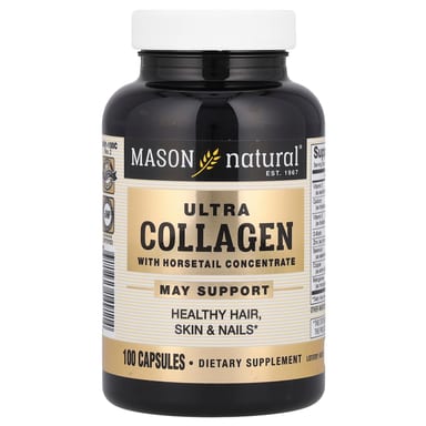 Коллаген Mason Natural Ultra with Horsetail Concentrate, 100 капсул