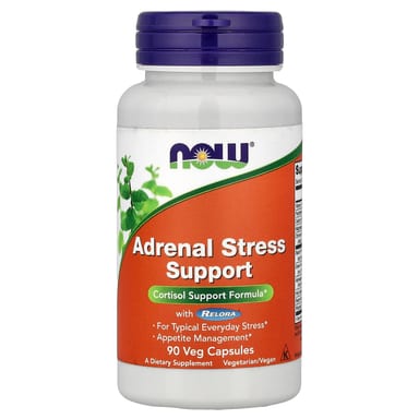 Комплекс для поддержки при стрессе NOW Foods Adrenal, 90 растительных капсул