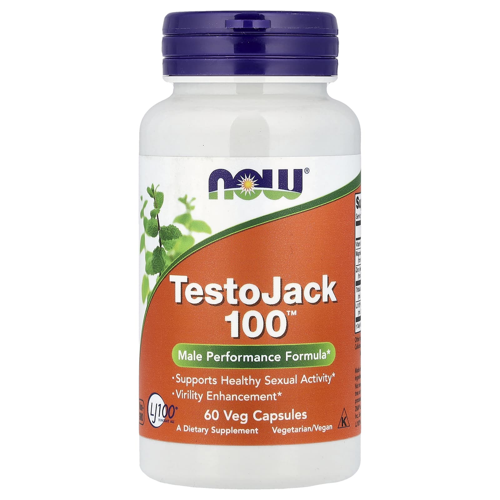 Комплекс TestoJack NOW Foods™, 60 растительных капсул