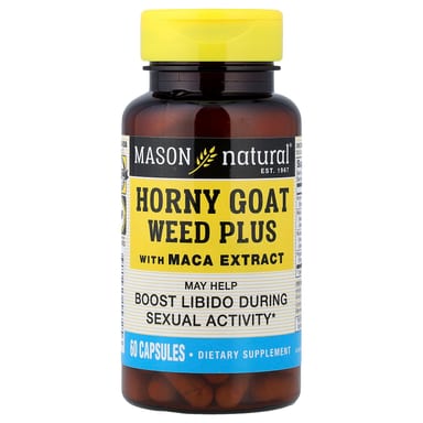 Мака Mason Natural Horny Goat Weed Plus With Extract, 60 капсул