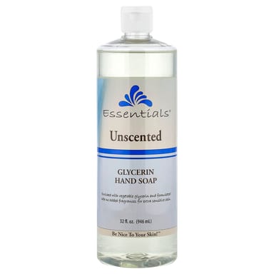 Clearly Natural, Essentials®, Glycerin Hand Soap, Unscented, 32 fl oz (946 ml)