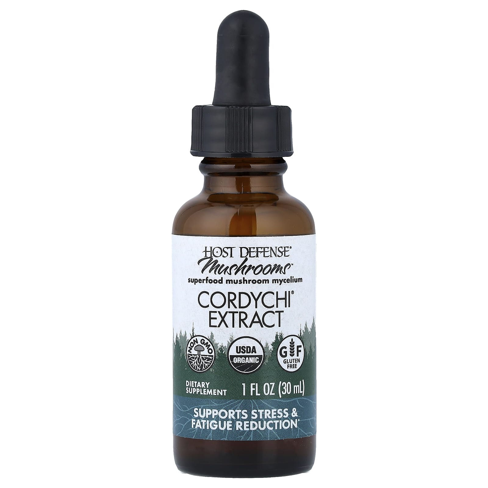 Грибной комплекс Host Defense™ Cordychi® Extract, 30 мл