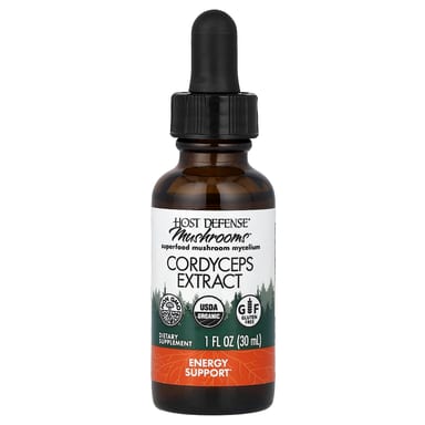 Кордицепс Host Defense Mushrooms™ Extract, 30 мл