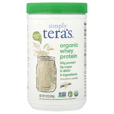 Фото товара: Сывороточный протеин Simply Tera's Organic Bourbon Vanilla, 340 г