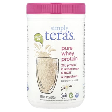 Сывороточный протеин Simply Tera's Pure Bourbon Vanilla, 340 г