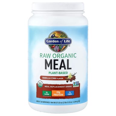 Протеиновый коктейль Garden of Life RAW Organic, вкус Vanilla Chai, 1064 г