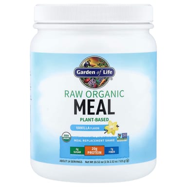 Протеиновый коктейль Garden of Life RAW Organic, вкус Vanilla, 525 г
