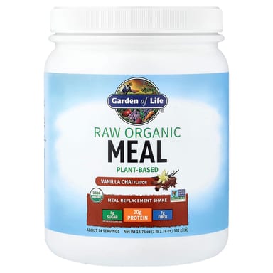Протеиновый коктейль Garden of Life RAW Organic, вкус Vanilla Chai, 532 г