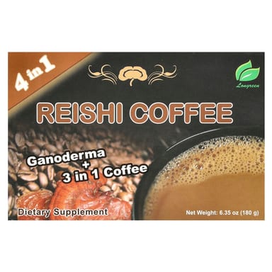 Кофе Longreen 4 in 1 Reishi, оттенок 10 Sachets, 180 г
